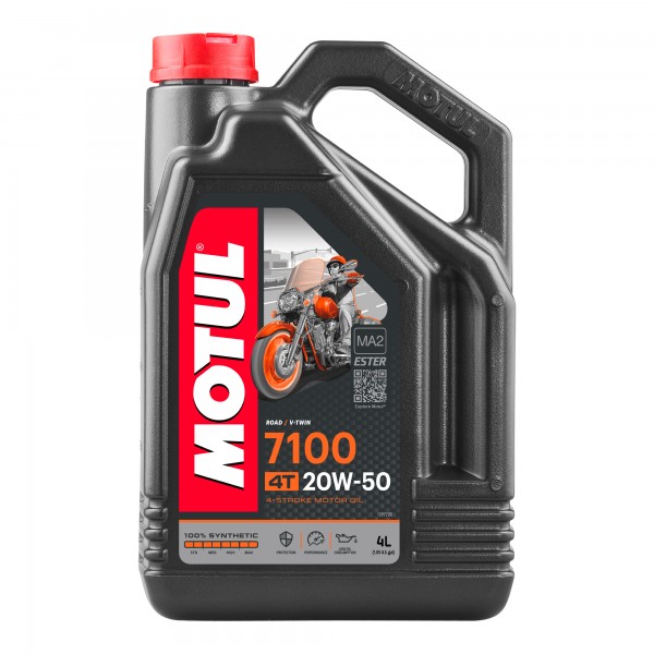 MOTUL Motul Synthetic Oil 7100 20W50 4T 4 Litres